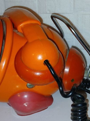 Vintage Bobo rotary dial telephone, 1970s