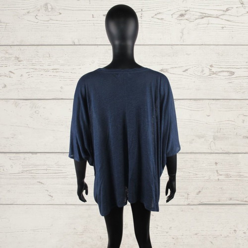 Acne women's top XS blue linen like new