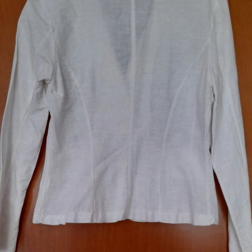White stylish jacket like new, size M