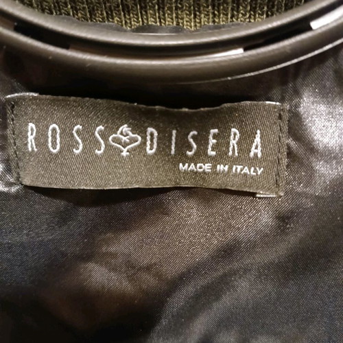 Rossodisera sleeveless jacket used with metallic details