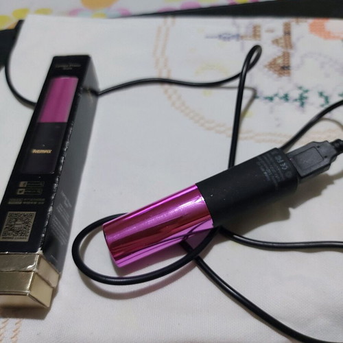 Remax external battery used