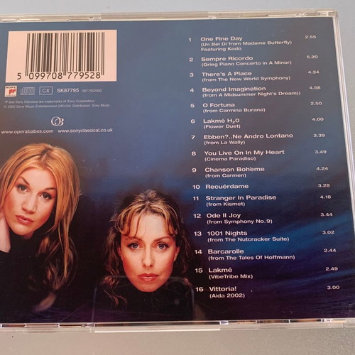 Opera Babes Beyond Imagination CD used, classical music