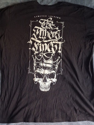 Athens Finest Limited Edition T-shirt, large, μαύρο, ανδρικό