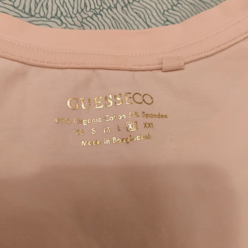 Guess T shirt with floral tiger design, XL