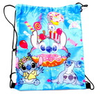 Disney Stitch Set of 2 Kids Backpacks and 2 Pencil Cases like new
