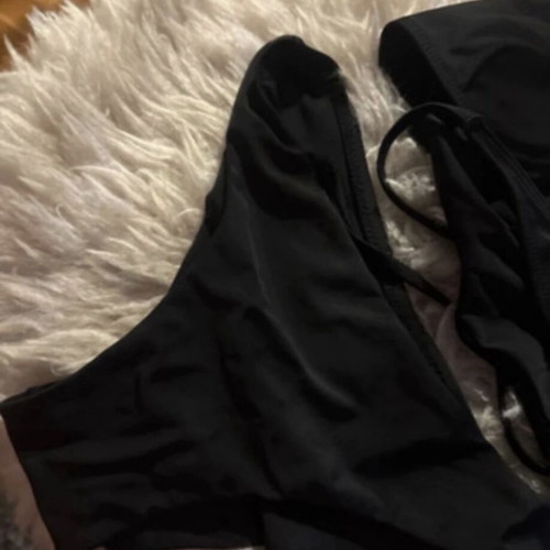 Shein black bikini set like new, size S
