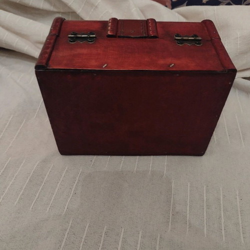 Wooden storage box chest new