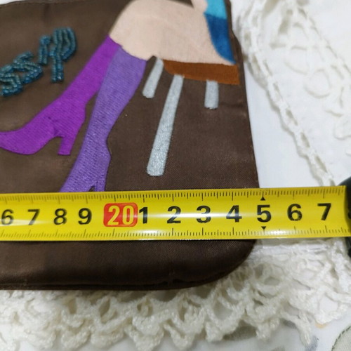 Vintage embroidered handbag used with retro design