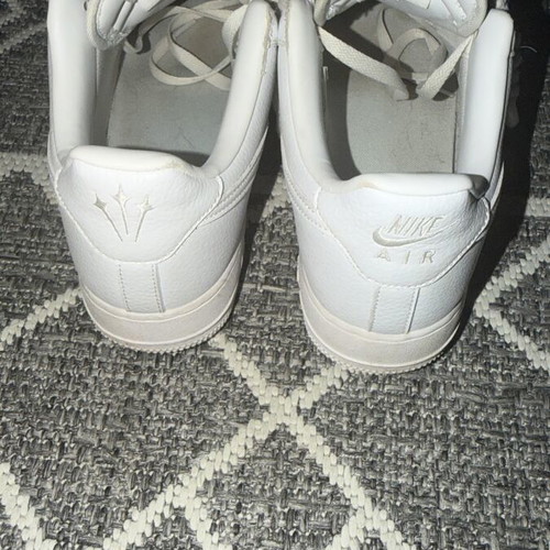 Nike Air Force 1 Nocta sneakers like new, rope lace, size 42, white