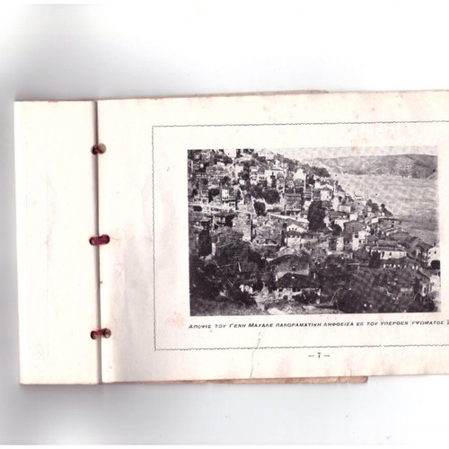 Memorabilia album used 1834-1934 with 10 photos