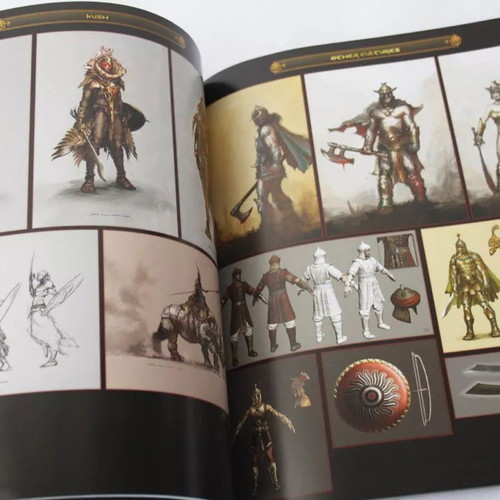 Age of Conan Hyborian Adventures The Art of Hyboria 2008 book new, 130 pages