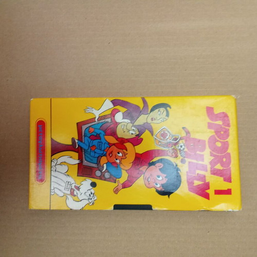 Sport Billy video cassette used, dubbed animated cartoon