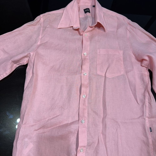 Boss shirt size M new, pink