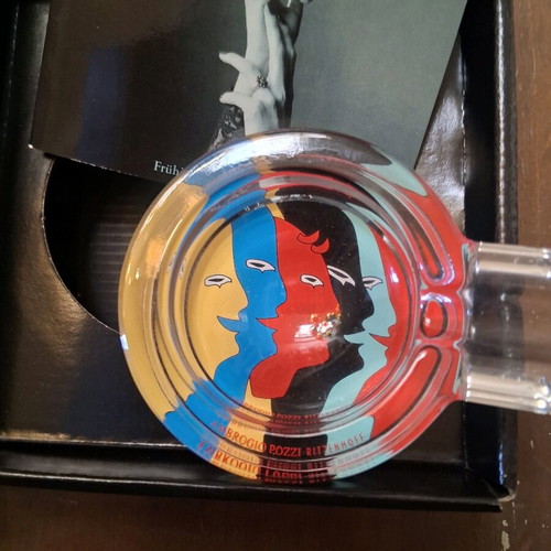 RITZENHOFF Collectible Ashtray New, Designed by Ambrogio Pozzi