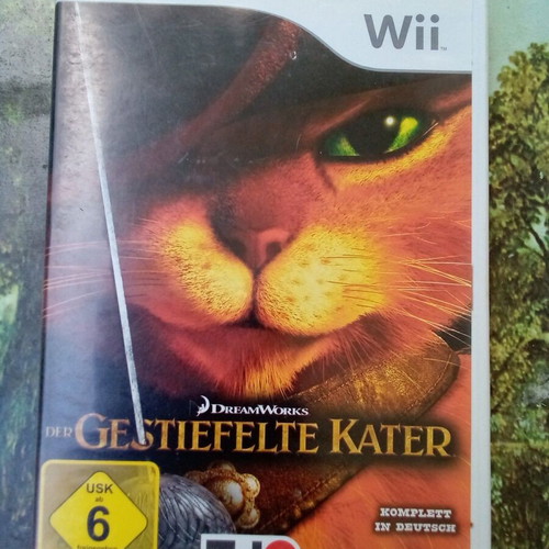 Videogame Wii Nintendo Puss in Boots used