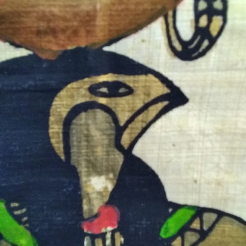 Papyrus Egypt used with images 42x32 cm