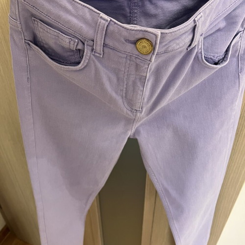 Elisabetta Franchi jeans new, elastic, purple, size S