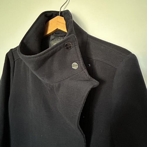 Mango coat like new, blue, size XL
