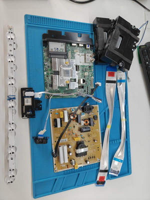 LG 43UQ75006LF used TV parts with motherboard and power supply