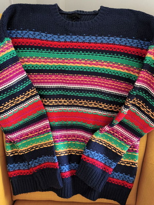 ASOS sweater new, size M, multicolored