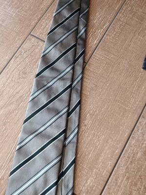 Tie pack of 6 gray, new