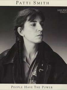 Patti Smith People Have The Power record used, rock
