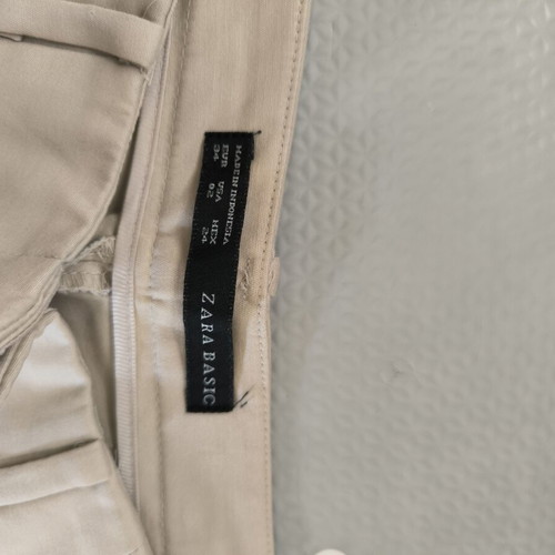 High-waisted trousers zara