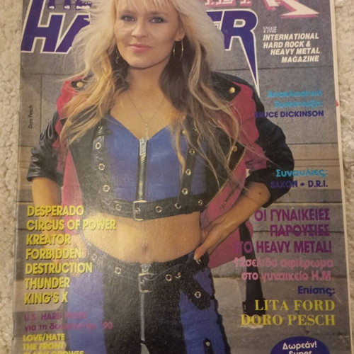 Metal Hammer Heavy Metal magazine issue 66 June 1990 like new