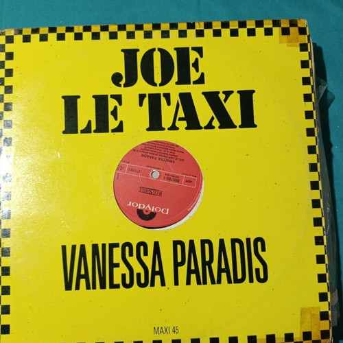 Vanessa Paradis Joe Le Taxi Maxi 45 vinyl record, like new