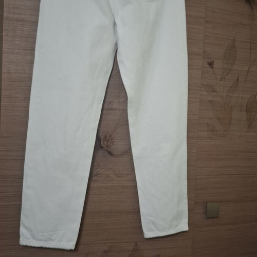 Mango girls' denim jeans like new, braided waist, adjustable size 164 cm