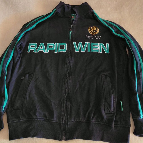 Rapid Wien jacket used, size large authentic