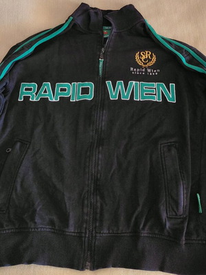 Rapid Wien jacket used, size large authentic