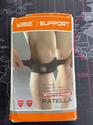 LiveUp Patella ιμάντες επιγονατίδας σετ 2 σαν καινούργιο, one size