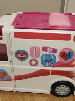 Barbie ambulance used