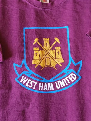 Μπλούζα West Ham United μεταχειρισμένη, επίσημο αντίγραφο