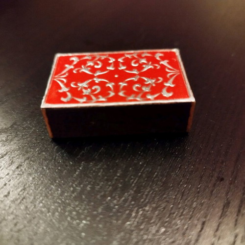 Vintage matchbox used, made in Italy, collectible