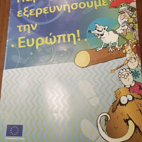 Books about Europe like new, set of 4 including stories and activities