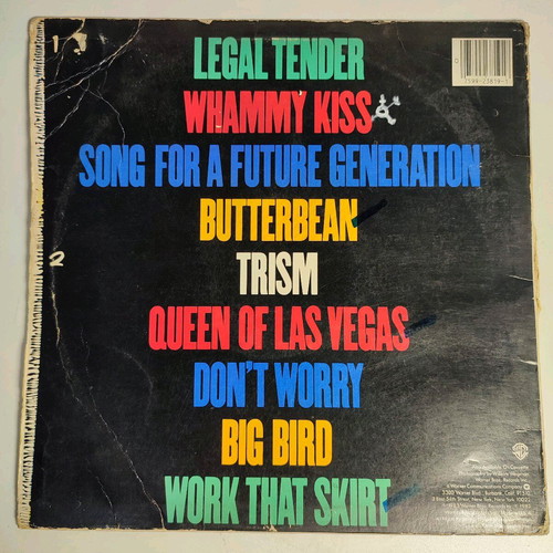 The B-52's Whammy! vinyl used, first American pressing