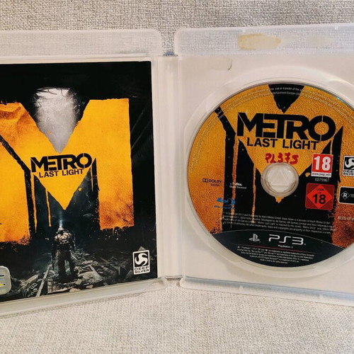 Metro Last Light PS3 used in very good condition