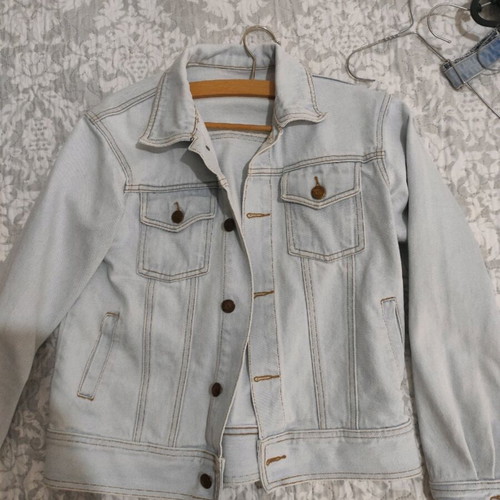 Denim jacket used, regular size, blue