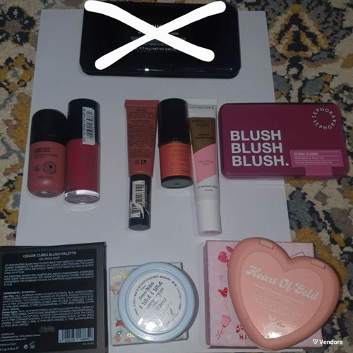 Blush Highlight Contour Bronzer Set 21 items used