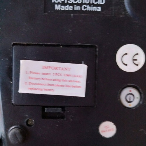 Panatel wired telephone device used