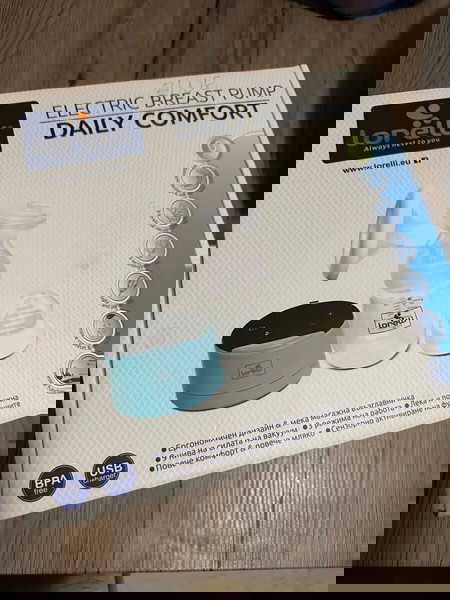 Lorelli Ηλεκτρικό Απλό Θήλαστρο "Daily Comfort " blue