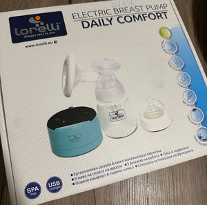 Lorelli Ηλεκτρικό Απλό Θήλαστρο "Daily Comfort " blue