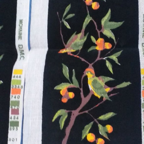 Embroidery canvases 2 new with velvet
