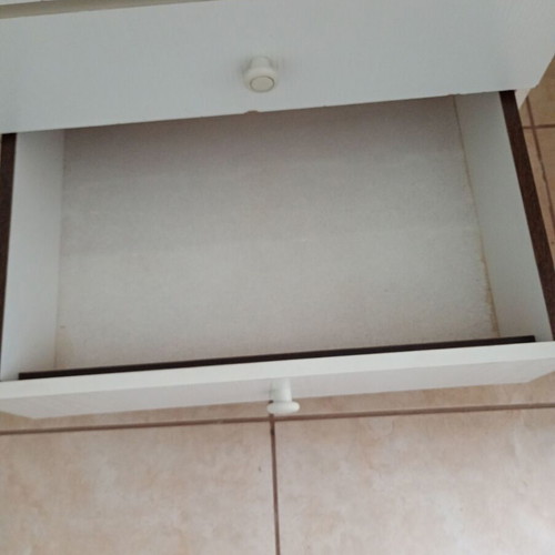 Wardrobe two-door with four drawers new