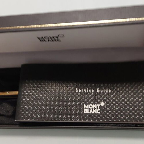 Mont Blanc Meisterstuck Series pen used with box and card