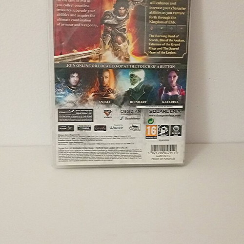 Dungeon Siege 3 PC game used, like new