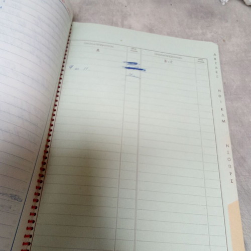 Weekly diary agenda 1968 vintage collectible used