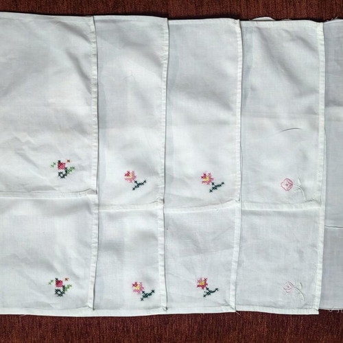 White napkins, set of 10